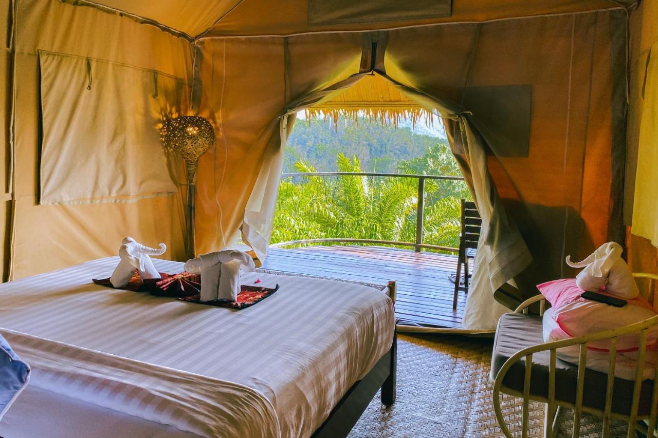 Hotel Khao Sok Boutique Camping - Exotic Cliff Camping à Khao Sok National Park Extérieur photo