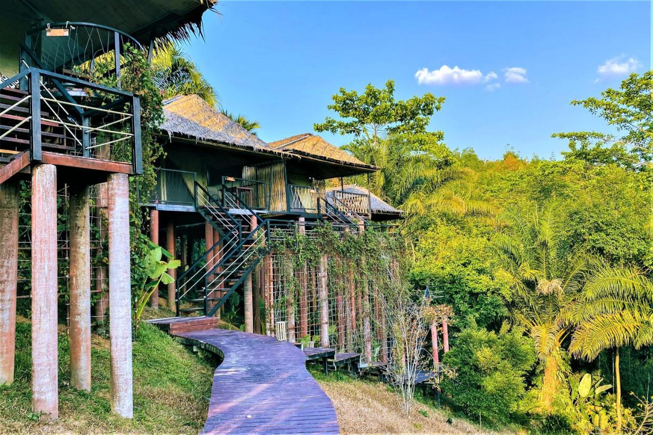Hotel Khao Sok Boutique Camping - Exotic Cliff Camping à Khao Sok National Park Extérieur photo
