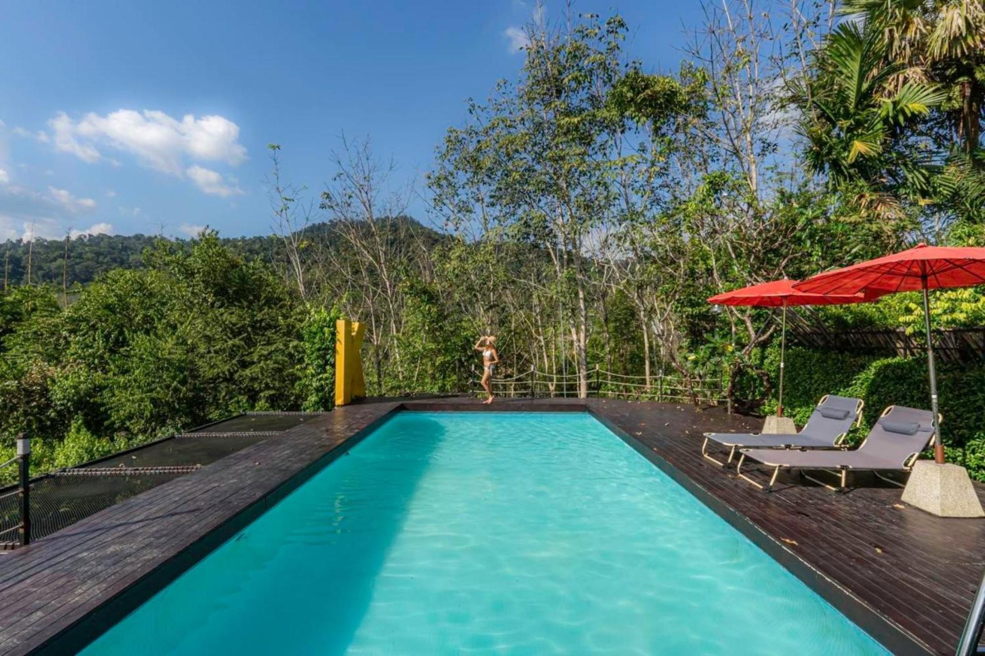 Hotel Khao Sok Boutique Camping - Exotic Cliff Camping à Khao Sok National Park Extérieur photo