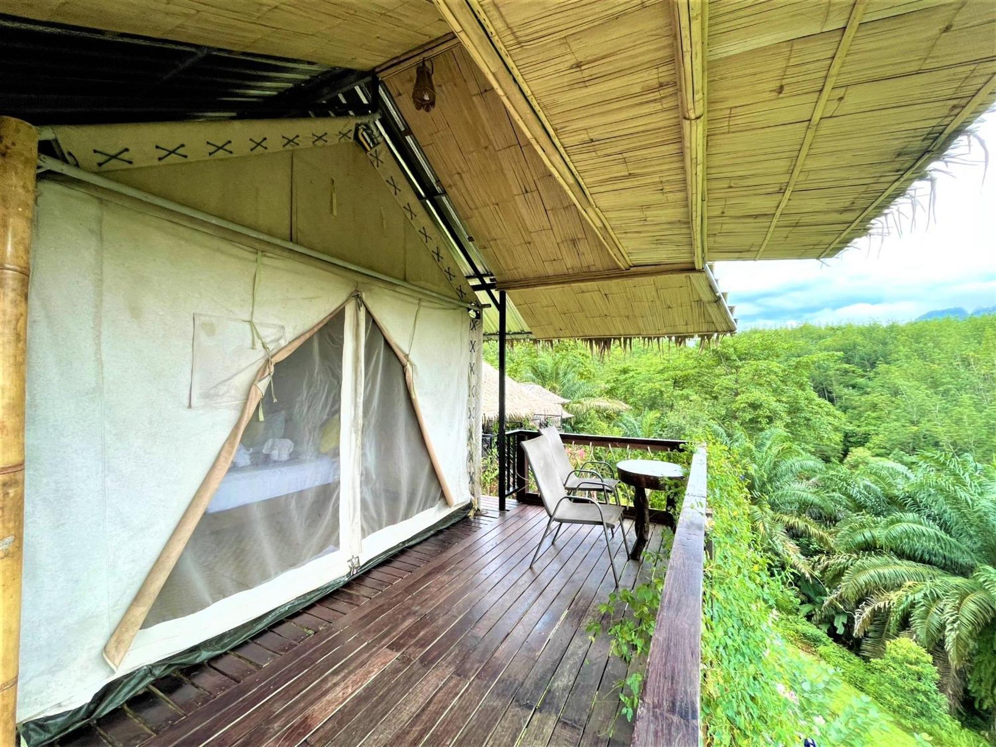 Hotel Khao Sok Boutique Camping - Exotic Cliff Camping à Khao Sok National Park Extérieur photo